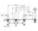Смеситель для ванны EMMEVI DECO BR121120 BR121120 фото 2
