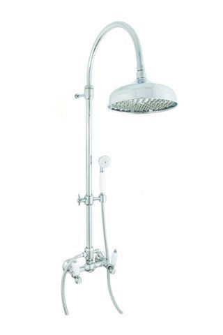 Душевая стойка с верхним душем EMMEVI DECO ceramica хром СR12100281 CR12100281 фото